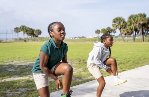 Children playing
