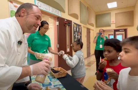 Chef Zach Bell & Palm Beach County schools